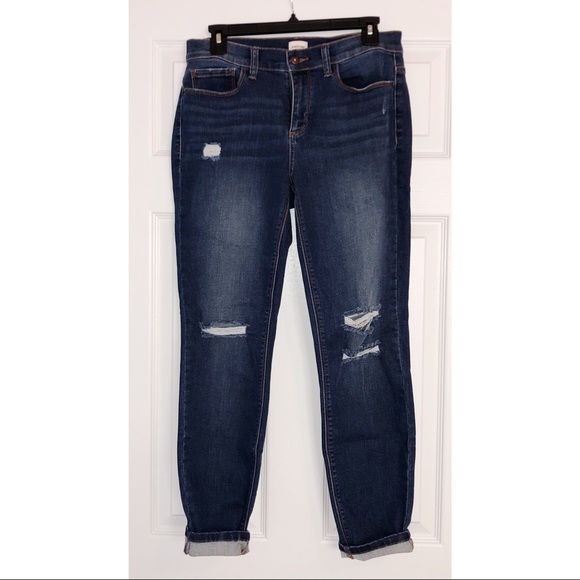 Sneak Peek Denim - Dark Wash skinny jeans